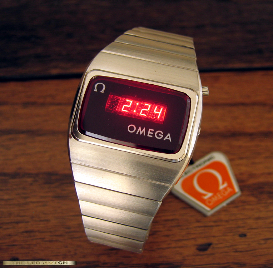 Stainless Steel Omega Digital II.