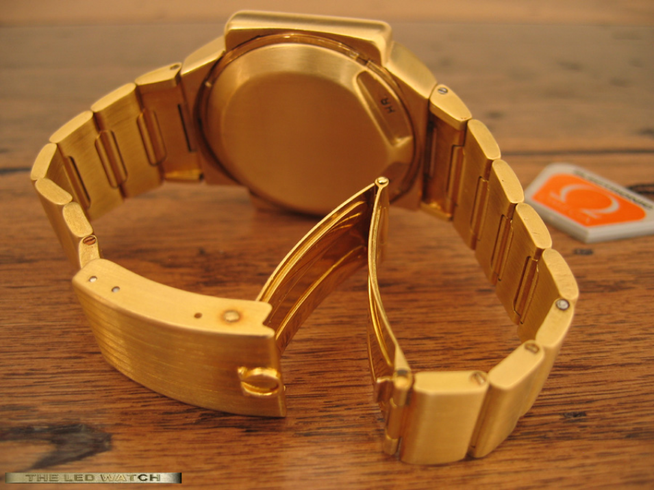 Omega TC-1 18K Solid Gold rear.